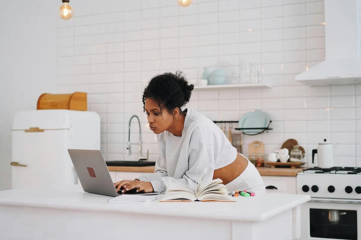 Client joining a secure video visit from home